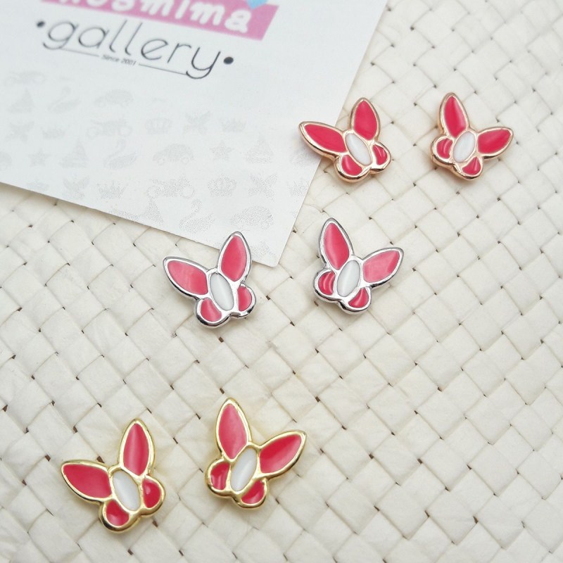 butterfly-earrings-coral