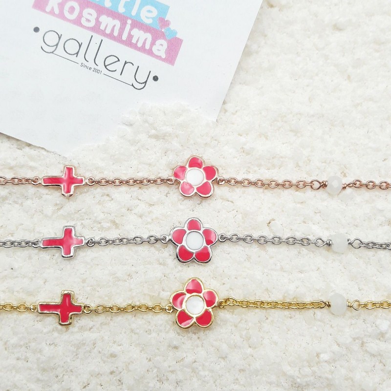 flower-bracelet-coral