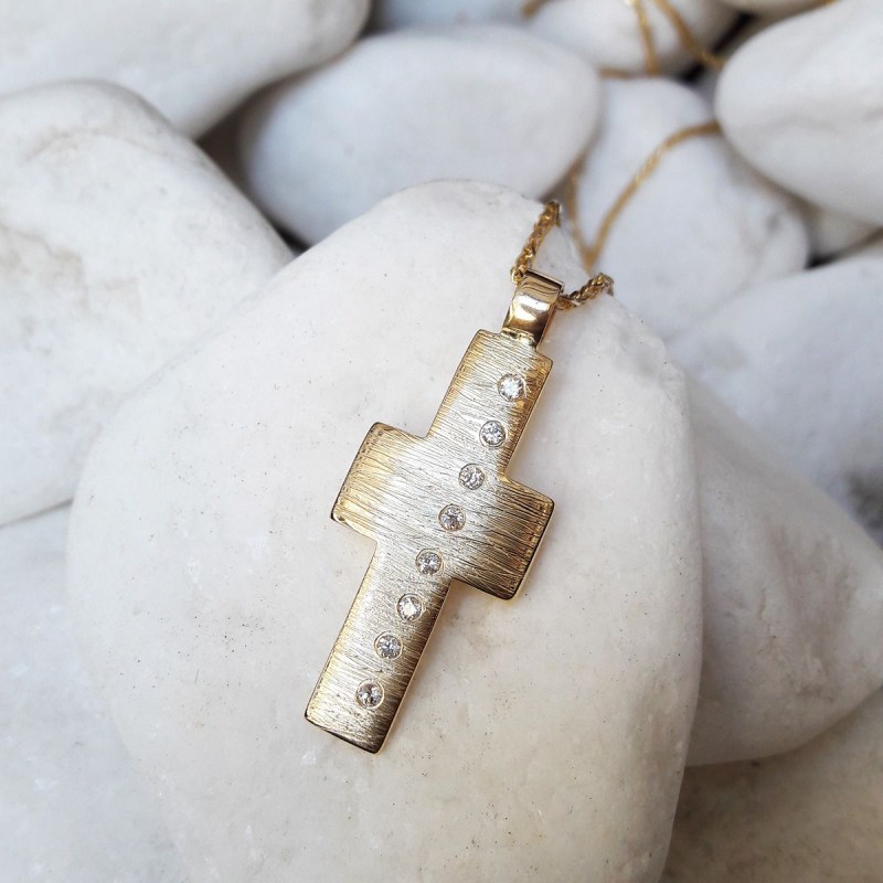 gold-cross-cubic-zirconia